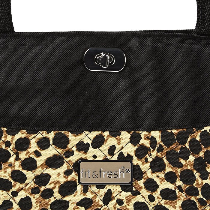 Fit & Fresh Signature Collection Ladies' Hobart Insulated Handbag - Safari Fur N3
