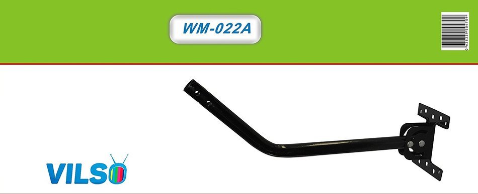 Vilso WM-022A Adjustable Outdoor Antenna Mount Pole - Attic Antenna Mount N2