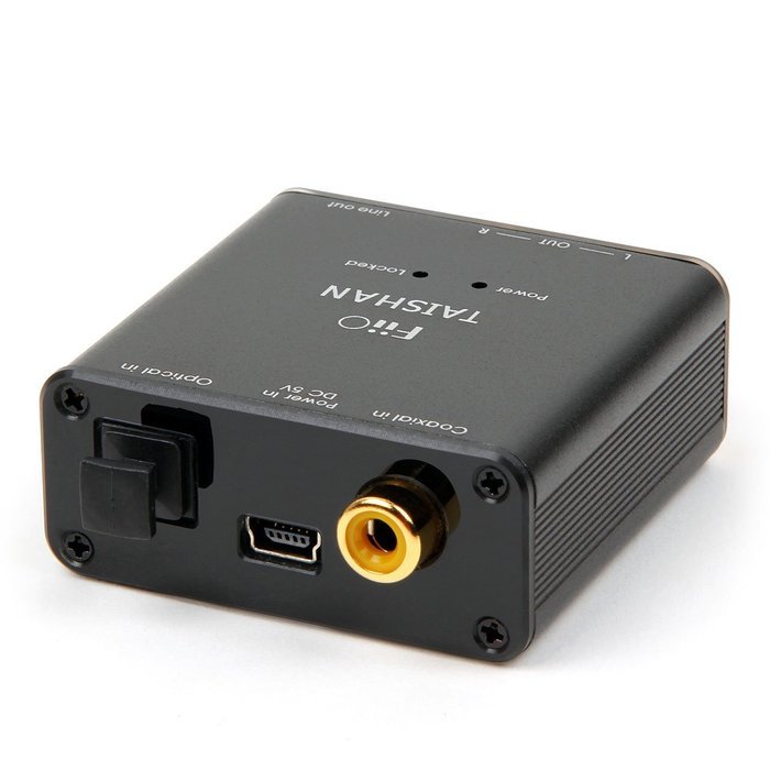 FiiO D3 (D03K) Digital to Analog Audio Converter With Micca 6ft Optical Toslink Cable - 192kHz/24bit Optical and... N2