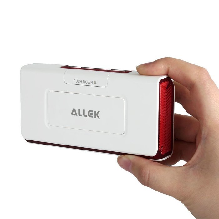 ALLEK&reg; Multifunction Wireless Portable 6W Bluetooth Speaker with 5000mAh Power Bank Speaker and Supported TF Card...