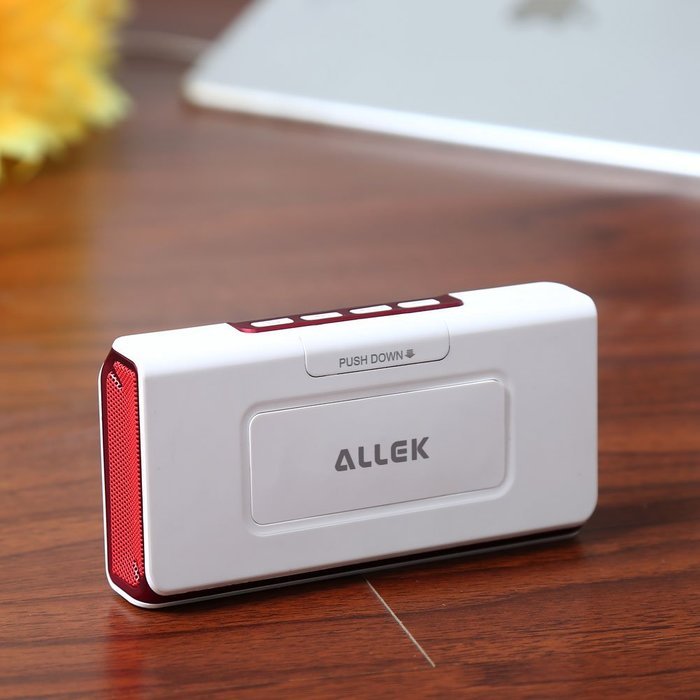 ALLEK&reg; Multifunction Wireless Portable 6W Bluetooth Speaker with 5000mAh Power Bank Speaker and Supported TF Card... N6