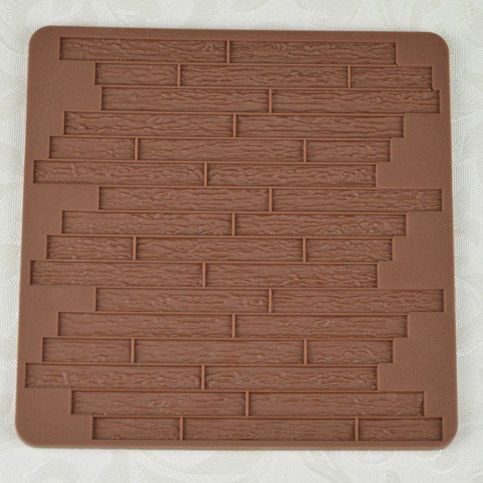 Mujiang Tree Bark Texture Design Silicone Cake Decorating Supplies For Fondant Impression Mat