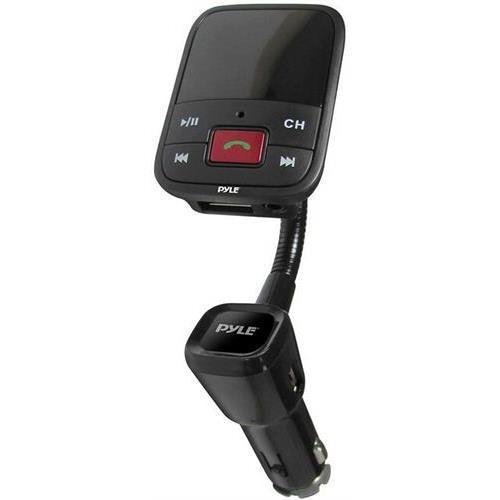 Pyle PBT50 Bluetooth Hands Free FM Radio Transmitter with USB & Micro SD Card Readers for MP3/WMA Playing, USB...