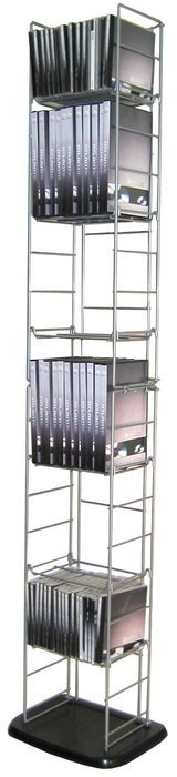 Atlantic 78205091 Media Folding Rack 153 CD or 72 DVD P2 N2