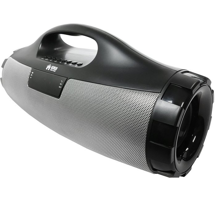 EMB Professional EURO19 Rechargeable Portable Bluetooth High-Definition Super Loud Boombox Speaker System w/ SD... N10
