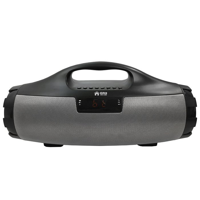 EMB Professional EURO19 Rechargeable Portable Bluetooth High-Definition Super Loud Boombox Speaker System w/ SD... N11