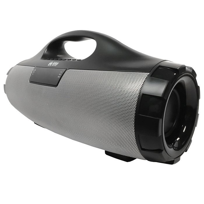 EMB Professional EURO19 Rechargeable Portable Bluetooth High-Definition Super Loud Boombox Speaker System w/ SD... N14