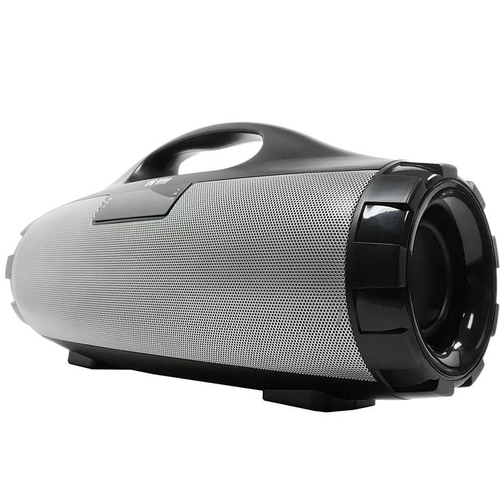 EMB Professional EURO19 Rechargeable Portable Bluetooth High-Definition Super Loud Boombox Speaker System w/ SD... N15