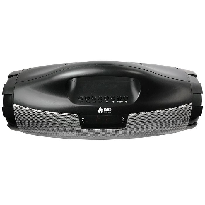 EMB Professional EURO19 Rechargeable Portable Bluetooth High-Definition Super Loud Boombox Speaker System w/ SD... N17