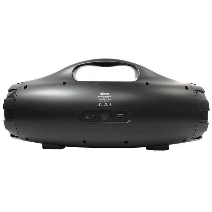 EMB Professional EURO19 Rechargeable Portable Bluetooth High-Definition Super Loud Boombox Speaker System w/ SD... N18