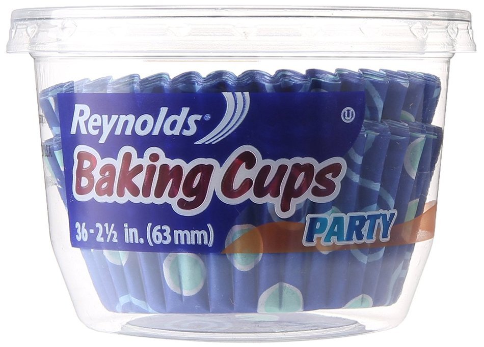 Reynolds Party Baking Cups (Assorted Patterns, 36 Count)