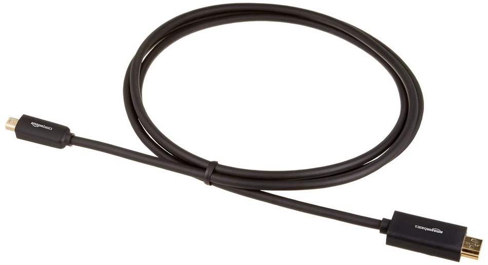 AmazonBasics Mini DisplayPort to HDMI Cable - 6 Feet N4