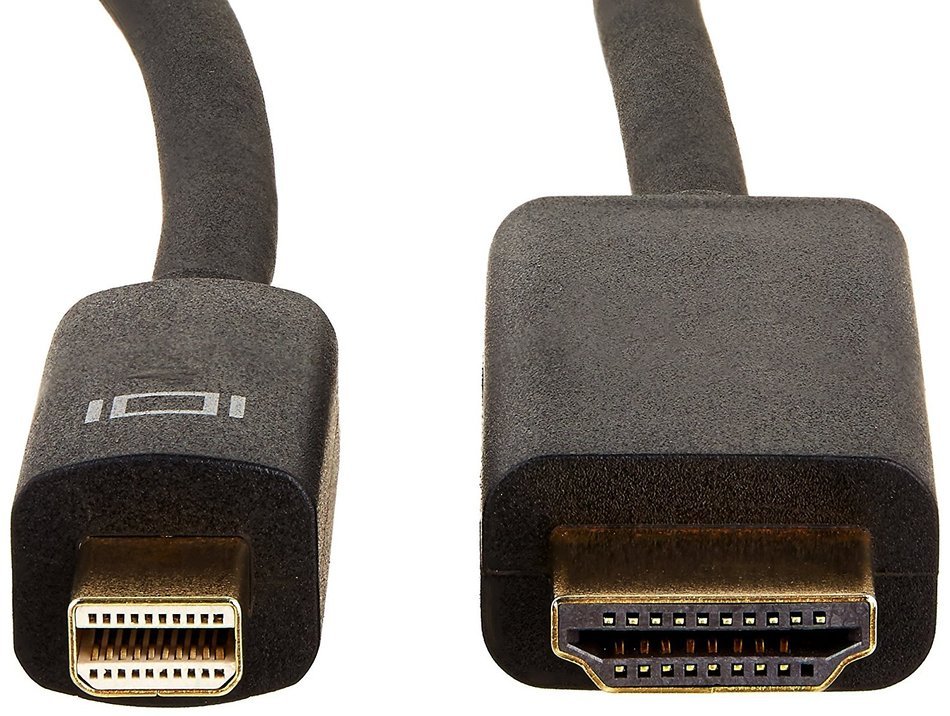 AmazonBasics Mini DisplayPort to HDMI Cable - 6 Feet N7