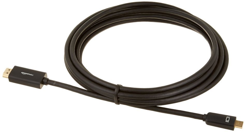 AmazonBasics Mini DisplayPort to HDMI Cable - 6 Feet N9