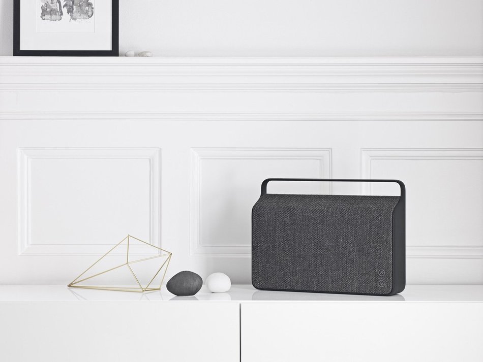 Vifa Copenhagen Hi-Resolution Bluetooth WiFi Wireless Portable Speaker - Anthracite Grey