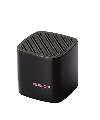 Elecom "Minicube Bluetooth Speaker For Smartphone (Black Color)"