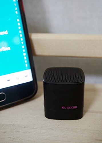 Elecom "Minicube Bluetooth Speaker For Smartphone (Black Color)" N4