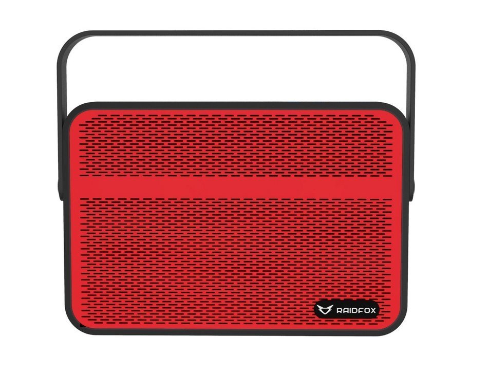 Raidfox@ Everywhere Wireless Portable Bluetooth Outdoor Speaker WaterProof with NFC, Microphone, Loud & Light,... N13