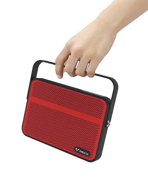 Raidfox@ Everywhere Wireless Portable Bluetooth Outdoor Speaker WaterProof with NFC, Microphone, Loud & Light,... N16