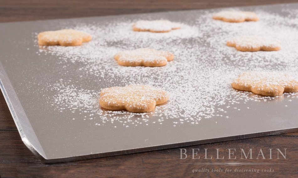 Bellemain Cookie Sheet 14"x17" , Pro Chef Quality, Heavy Duty Aluminum N5