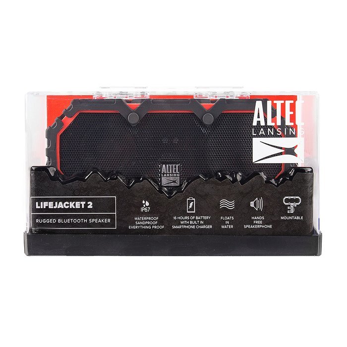 Altec Lansing LifeJacket Next Generation Ultra Portable Wireless Bluetooth Speaker : Waterproof, Sandproof, Floats... N11