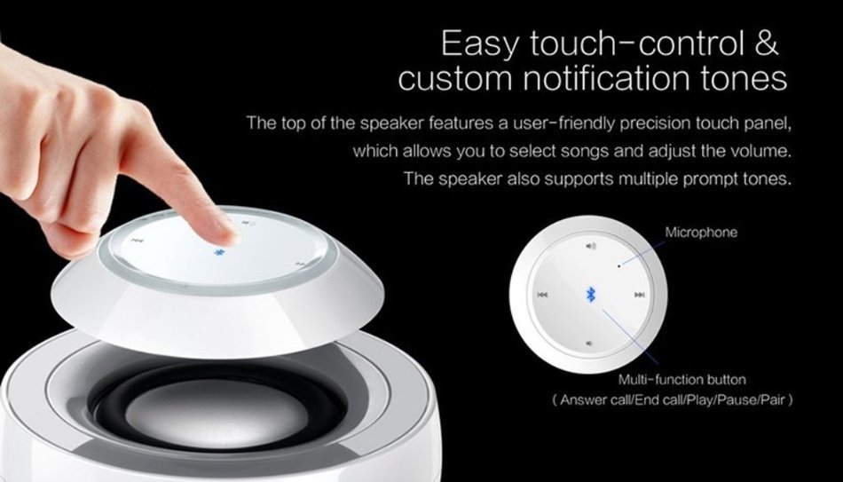 Portable Wireless Bluetooth Speaker 360 Degree Stereo Surround Music Mobile Phone N8
