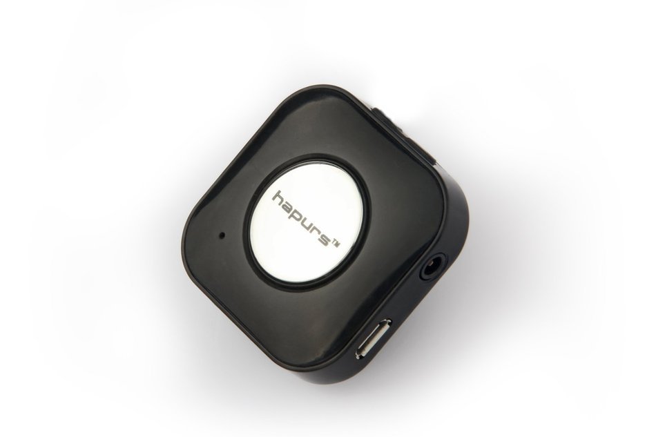 Hapurs Bluetooth 3.0 Music Receiver, Rechargeable NFC - enabled Bluetooth Audio Receiver for Sound System Speaker... N2