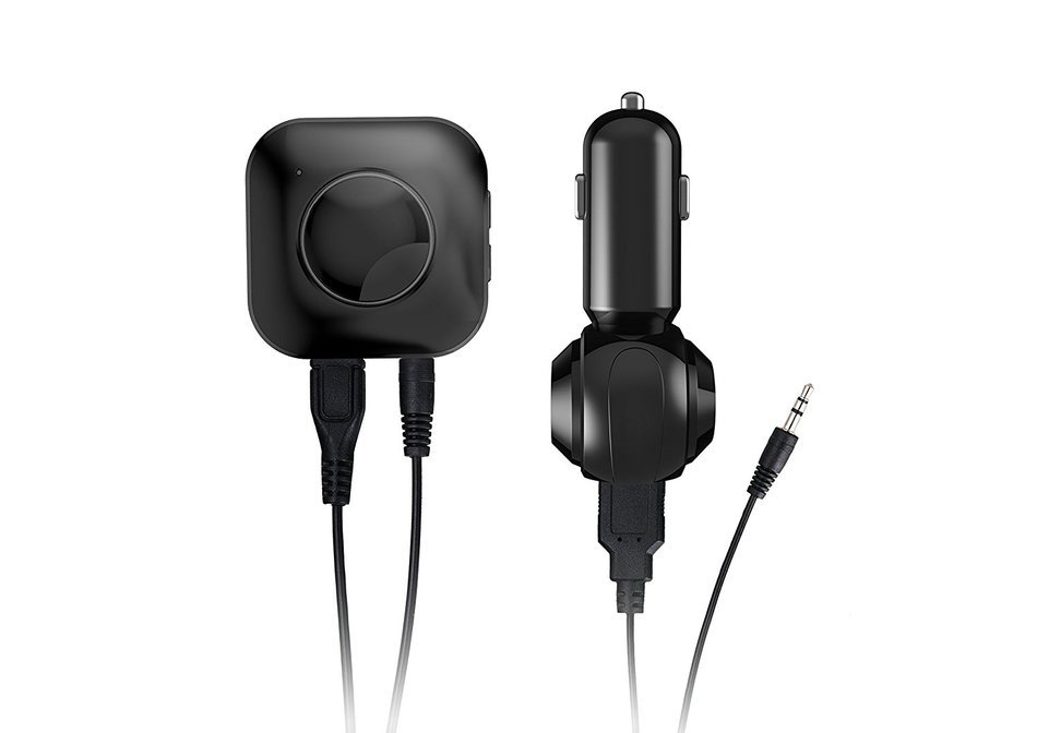 Hapurs Bluetooth 3.0 Music Receiver, Rechargeable NFC - enabled Bluetooth Audio Receiver for Sound System Speaker... N8