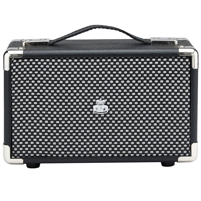 GPO Westwood Mini 10 Watt Portable Bluetooth Speaker with RCA Input and Rechargeable Battery - Pillarbox Red N7