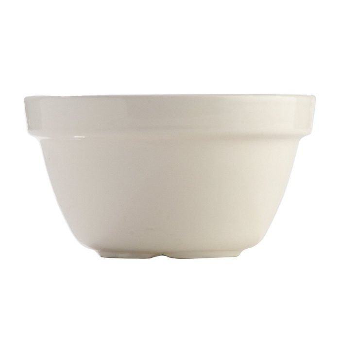 Mason Cash Steam Bowl (British Term - Pudding Basin), Cream, 1-Quart N12