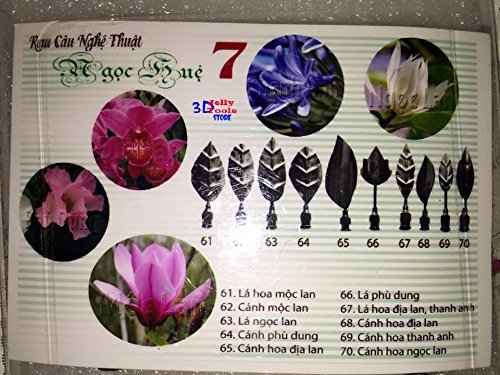 3D Jelly Tools Starter Kit - Type 7 - 3D Gelatin Art Tools - 10 pcs/set N3