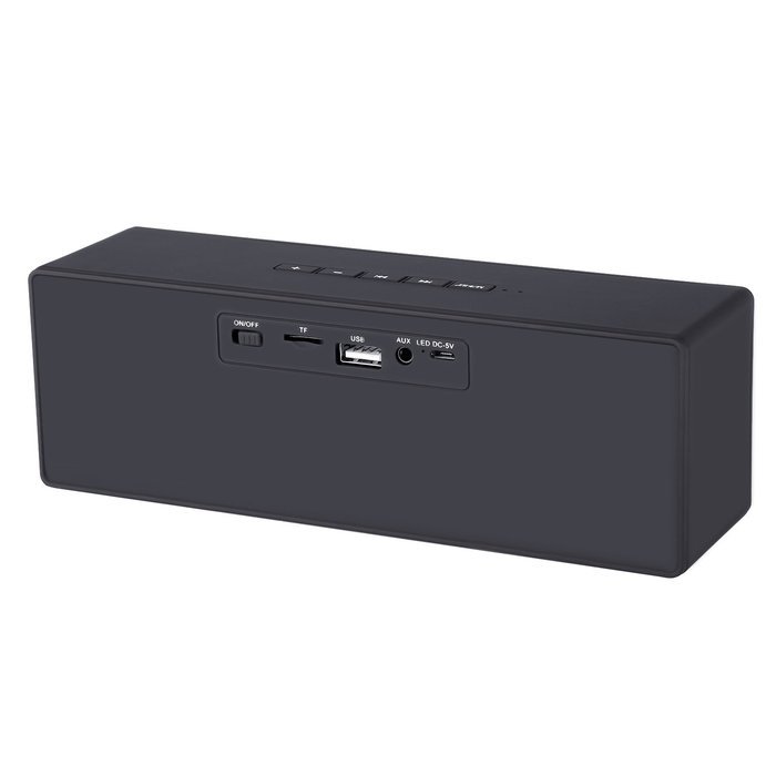 Bluetooth Speaker, Yokkao Portable Wireless Stereo HiFi Speaker 4W Output with TF Card/ FM Radio/ 3.5mm Aux-in... N4
