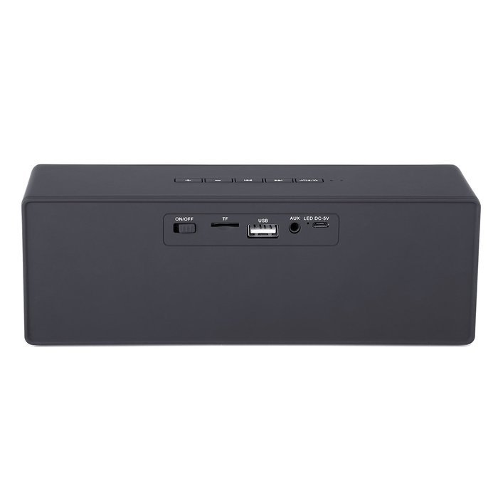 Bluetooth Speaker, Yokkao Portable Wireless Stereo HiFi Speaker 4W Output with TF Card/ FM Radio/ 3.5mm Aux-in... N5