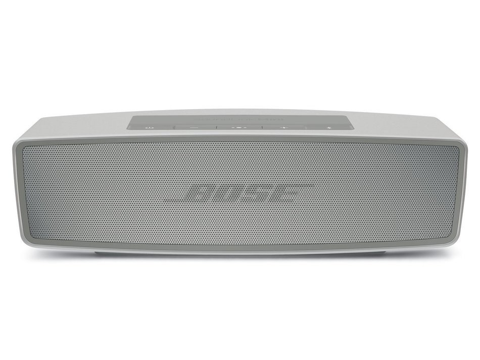 Bose SoundLink Mini II Bluetooth Wireless Speaker - Pearl w/ Energy Green Soft Silicon Cover & Travel Bag - Bundle N2
