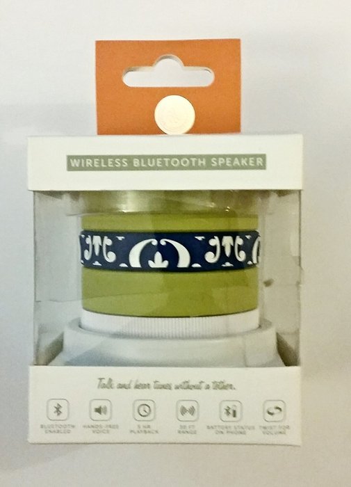 Music That'll Move Ya Bordeaux Bluetooth Speaker Green Apple / True Blue