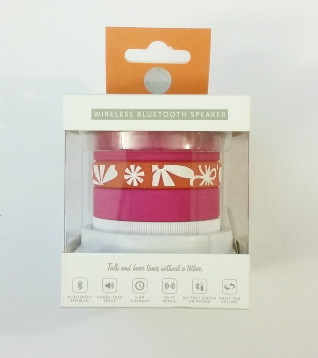 Music That'll Move Ya Bordeaux Bluetooth Speaker Green Apple / True Blue N3