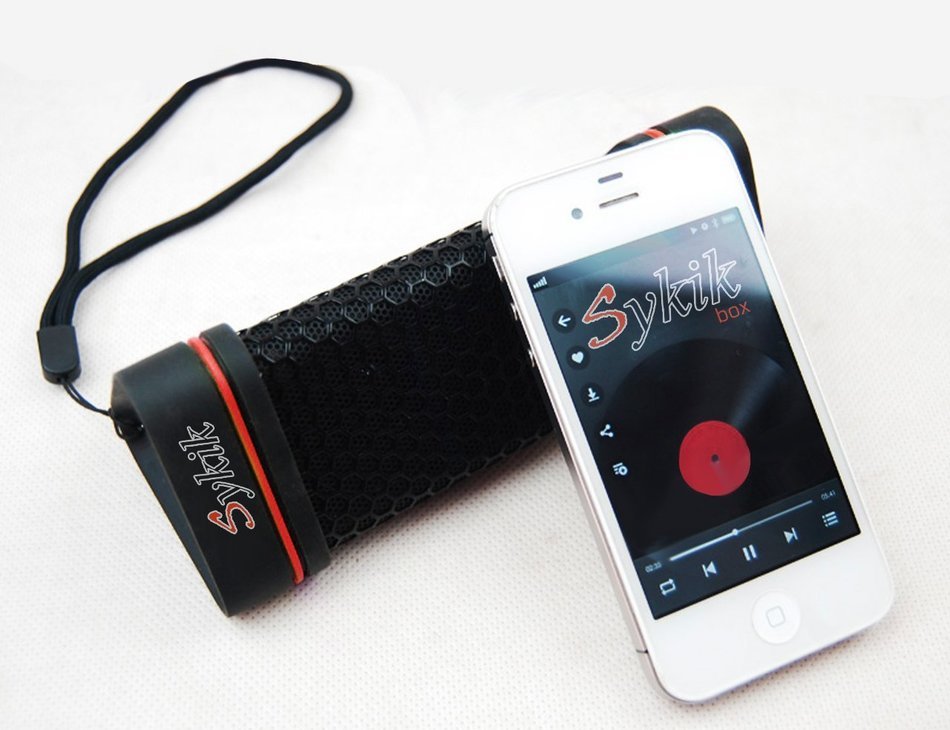 Sykik Box Portable Outdoor Sports Water Resistant, Weather proof, Shock proof, Dust proof, Rugged High power Wireless... N6