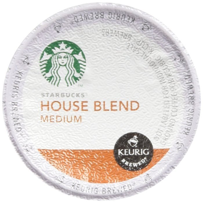 Starbucks House Blend Medium Roast Coffee Keurig K-Cups N8