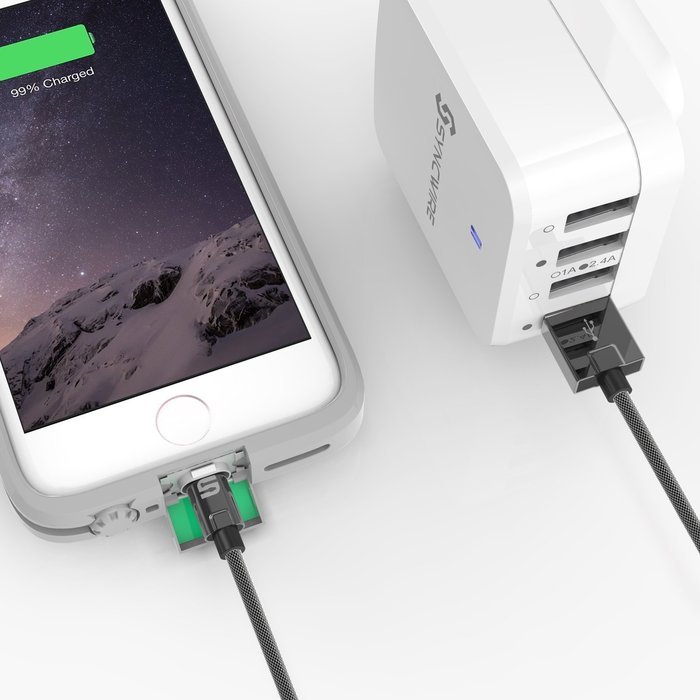 Syncwire iPhone Charger Lightning Cable 3.3ft -[Apple MFi Certified] Series - Sync & Charging Cord for iPhone... N29
