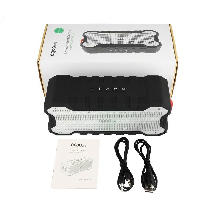 CRDCsmart Bluetooth Speakers, Wireless Speaker 2600mAh Rechargeable Battery 30 Hours Playing Dual 5W Stereo 2... N6