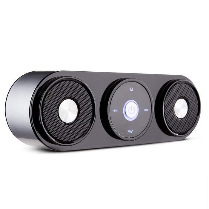Rasse&reg; Portable Wireless HiFi Bluetooth Speaker Computer Speaker with Enhanced Bass Resonator 10W Built-in Microphone... N26