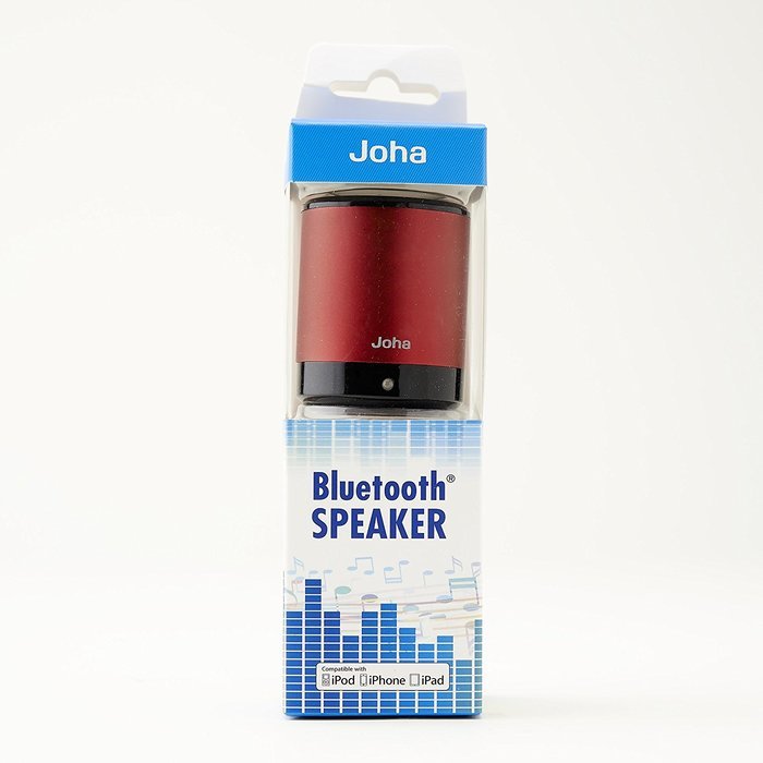 Joha - Bluetooth v3.0 + EDR Mini Speaker - Red - JBS602 N2