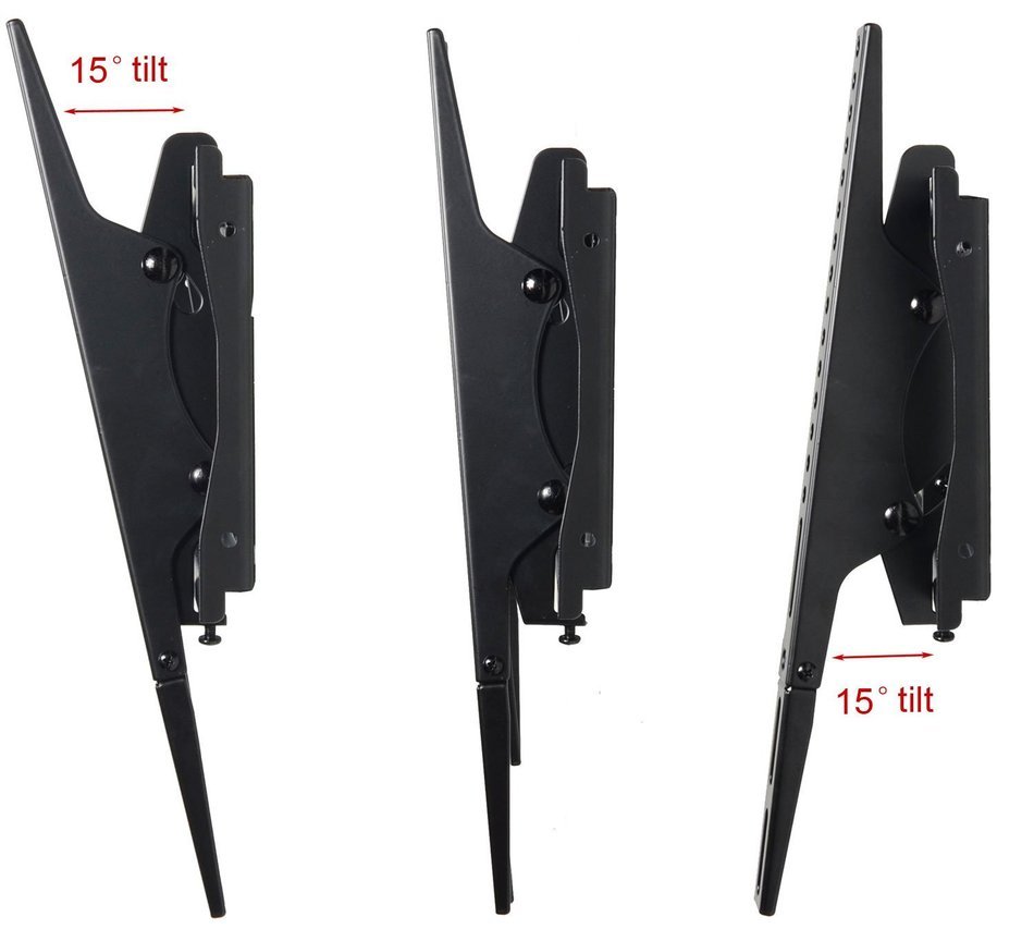 VideoSecu Mounts Tilt TV Wall Mount Bracket for Most 23"- 75" Samsung, Sony, Vizio, LG, Sharp LCD LED Plasma TV... N3