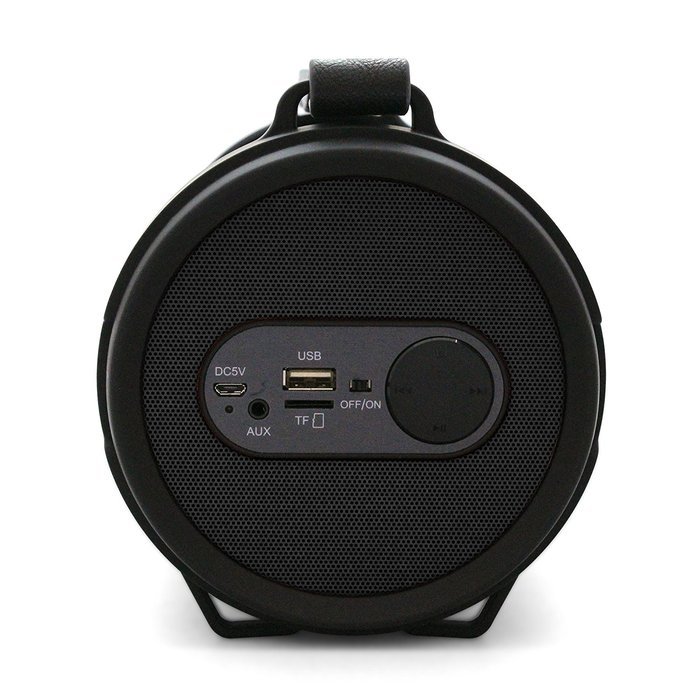 Tyler Portable Wireless Bluetooth Speaker TWS403-BK, Indoor/Outdoor 2.1 Hi-Fi Stereo Cylinder Loud Speaker, Dual... N2