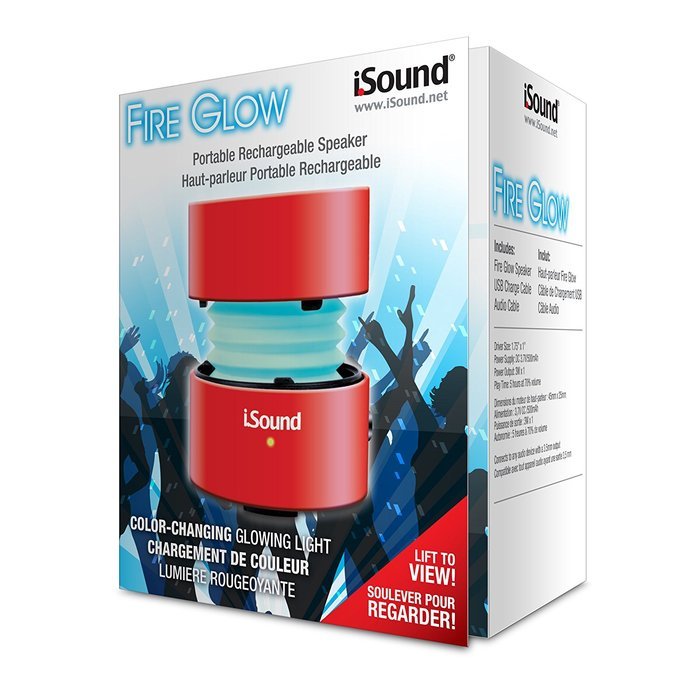 iSound Fire Glow Speaker (Black) N9
