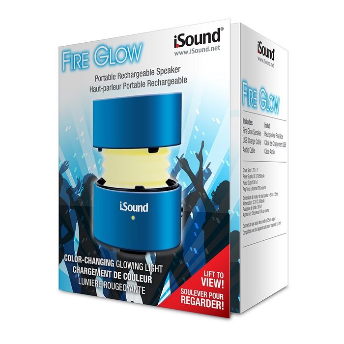 iSound Fire Glow Speaker (Black) N15