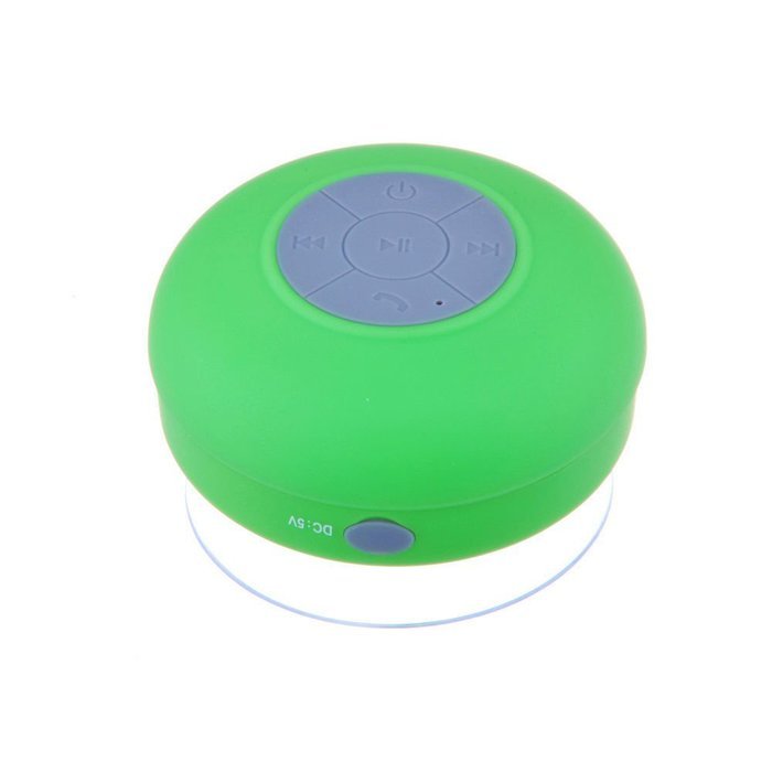 Generic Waterproof Wireless Bluetooth Stereo Shower Speaker, Ultra Portable Hands-Free Speakerphone (Blue) N10