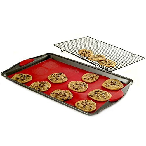 Norpro 3899 3 Piece Nonstick Cookie Sheet Set N5