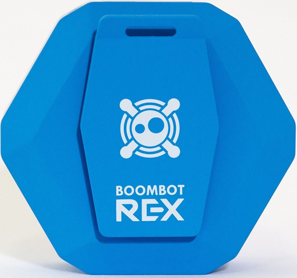 Boombotix - Boombot REX 2.0, Wireless Ultraportable Weatherproof Bluetooth Speaker, Woodgrain N5