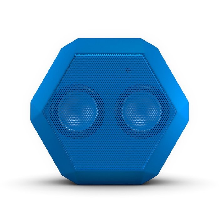 Boombotix - Boombot REX 2.0, Wireless Ultraportable Weatherproof Bluetooth Speaker, Woodgrain N18